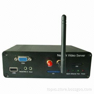 3G Wireless IP Video Encoder, Converts Analog Camera to 3G IP Camera